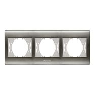 Panasonic Thea Blu Inox Beyaz 3'lü Çerçeve