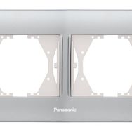Panasonic Thea Blu Inox Matt Dore 2'li Çerçeve