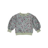 Panço 2221GB08033 Yeşil Kız Çocuk Sweatshirt