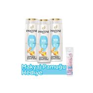 Pantene Bakım Kürü Nem Terapisi 3'ü 1 Arada 3x400 ml Şampuan+Makyaj Pamuğu Seti
