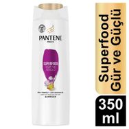 Pantene Superfood 350 ml Gür ve Güçlü Şampuan