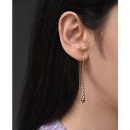 Papatya Silver 925 Ayar Gümüş Dorika Top Küpe