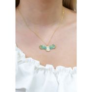 Papatya Silver Altın Kaplama Baykuş 925 Ayar Gümüş Kolye