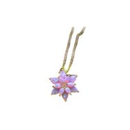 Papatya Silver Pembe Opal Taşlı Kamelya Kadın Gümüş Kolye