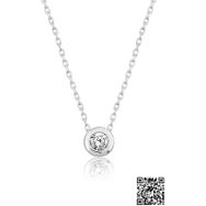 Papatya Silver SUVPS00003 Swarovski Tektaş Rodyum Kaplama 925 Ayar Gümüş Kadın Kolye