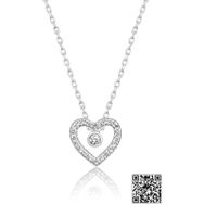 Papatya Silver SUVPS00012 Swarovski Tektaşlı Kolye Rodyum Kaplama 925 Ayar Gümüş Kadın Kolye