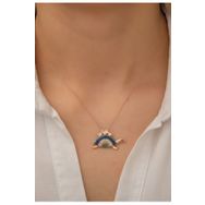 Papatya Silver UVPS100397 Kaplumbağa 925 Ayar Gümüş Kolye