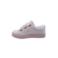 Papuç Sepeti 2597 Krem Kadın Günlük Sneaker Ayakkabı