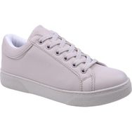 Papuç Sepeti 2598 Krem Kadın Günlük Sneaker Ayakkabı