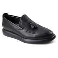 Papuçcity 02582 Loafer Siyah Erkek Günlük Deri Ayakkabı