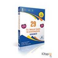 Paraf Yayınları 8. Sınıf T.C. İnkılap Tarihi ve Atatürkçülük Deneme