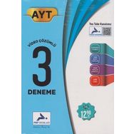 Paraf Yayınları AYT Video Çözümlü 3 Fasikül Deneme