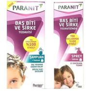 Paranit Saç Biti Ve Sirke İçin 100 ml Şampuan + 100 ml Sprey
