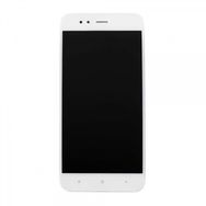 Parça Bankası Xiaomi Mi A1 Dokunmatik Çıtalı Beyaz LCD Ekran