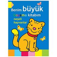 Parıltı Yayınları Neşeli Hayvanlar Benim Büyük Boyama Kitabım