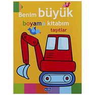 Parıltı Yayınları Taşıtlar Benim Büyük Boyama Kitabım