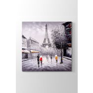 Paris Sokaklarında Tablosu