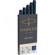 Parker 1950384 Quink Mavi 5'li Dolma Kalem Kartuşu