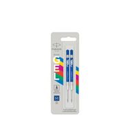 Parker Refill 2'li Mürekkep M Uç Mavi Jel Kalem