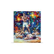 Parla 40x50 cm Boks Sayılarla Boyama Seti Rulo Duvar Sticker