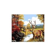 Parla 60x75 cm Ceylanlar Sayılarla Boyama Seti Rulo Duvar Sticker