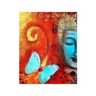 Parla Budizm Felsefesi 40x50 cm Sayılarla Rulo Standart Canvas Boyama Seti