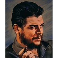 Parla Canvas Che Guevara Sayılarla Rulo 60x75 cm Boyama Seti Duvar Sticker