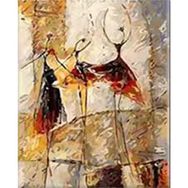 Parla Canvas Çöl Dansı 2 Sayılarla Rulo 60x75 cm Renkli Boyama Seti Duvar Sticker
