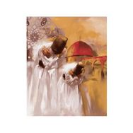 Parla Canvas Ermiş Mevleviler 40x50 cm Sayılarla Rulo Boyama Seti