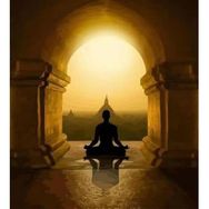 Parla Canvas Meditasyon Rulo 40x50 cm Renkli Sayılarla Boyama Seti Duvar Sticker