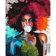 Parla Canvas Şapşik Kıvırcık Sayılarla Rulo 60x75 cm Boyama Seti Duvar Sticker