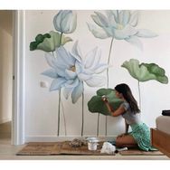 Parla Canvas Son Akşam Yemeği Rulo 50x65 cm Renkli Sayılarla Boyama Seti Duvar Sticker