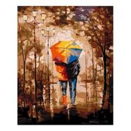 Parla Canvas Sonbaharda Yürüyüş Rulo 40x50 cm Boyama Seti Duvar Sticker