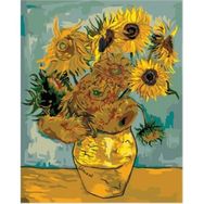 Parla Canvas Van Gogh Ayçiçekleri Sayılarla Rulo 70x90 cm Boyama Seti Duvar Sticker