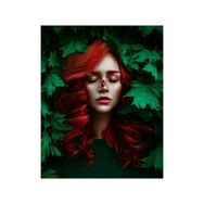 Parla Canvas Yaprak Güzeli Sayılarla Rulo 40x50 cm Renkli Boyama Seti Duvar Sticker