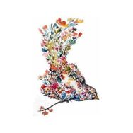 Parla Canvas Zarif Kuş Sayılarla Rulo 60x75 cm Renkli Boyama Seti Duvar Sticker
