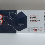 Parmask FFP2 NR Lacivert 10'lu Maske