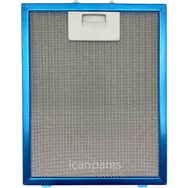 Parmis 21 x 26 cm Aspiratör Davlumbaz Metal Yağ Filtresi