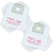 Parmis Arzum Uyumlu AR 4017 Cleanart Plus Turbo Süpürge Kağıt 10 Adet Toz Torbası