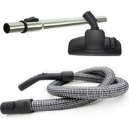Parmis Bosch Uyumlu BSG 72223 Pro Parquet3 Elektrikli Süpürge Çelik Telli Hortumu Emici Yer Başlığı Teleskopik Boru