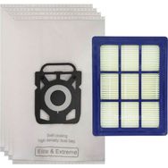 Parmis Nilfisk Elite P Comfort Hepa Filtre ve 1 Adet Uyumlu Süpürge Toz Torba