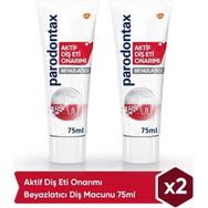 Parodontax Aktif Diş Eti Onarımı Beyazlatıcı 2x75 ml Diş Macunu