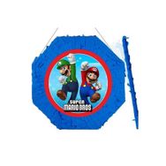 Parti Dükkanım Süper Mario Pinyata 42 cm + Sopası
