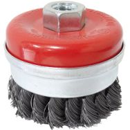 Partner PT02036 65 mm Gri Burma Telli M14 Vidalı Çanak Fırça