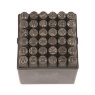 Partner PT03043 5 mm 36 Parça Çelik Harf ve Rakam