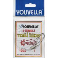 Paru Marin 1304 3 Paket Youvella 3 İğneli Yemli İğne Takımı