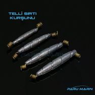 Paru Marin 25-500 gr Telli Sırtı Olta Kurşunu