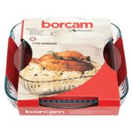 Paşabahçe 159166 2 Adet Borcam Kare Tepsi Seti