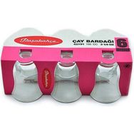 Paşabahçe 42191 Optikli Cihangir 6'lı Çay Bardak Seti