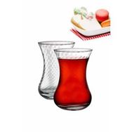 Paşabahçe 42781 İnce Belli 12 li Optikli Çay Bardağı